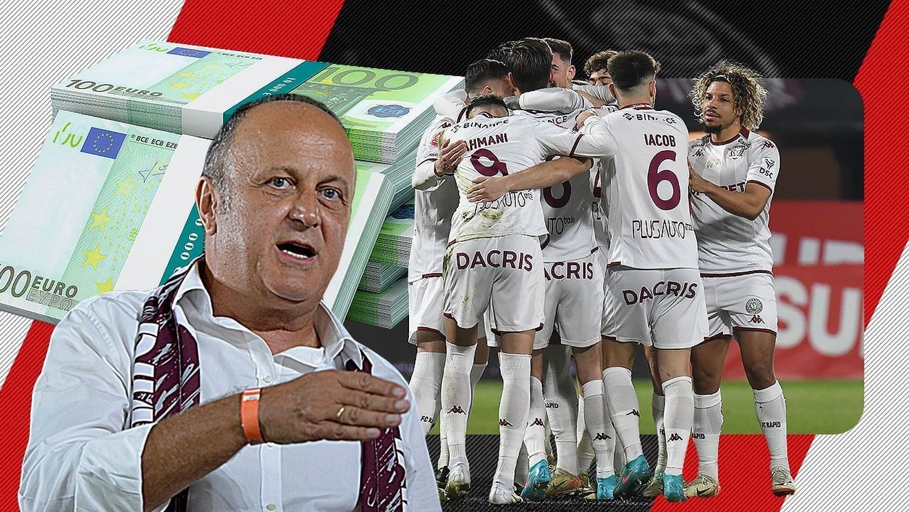Dan Șucu umblă la conturile vedetelor de la Rapid! Ce prime iau fotbaliștii lui Cristiano Bergodi pentru victoria cu CFR Cluj. EXCLUSIV