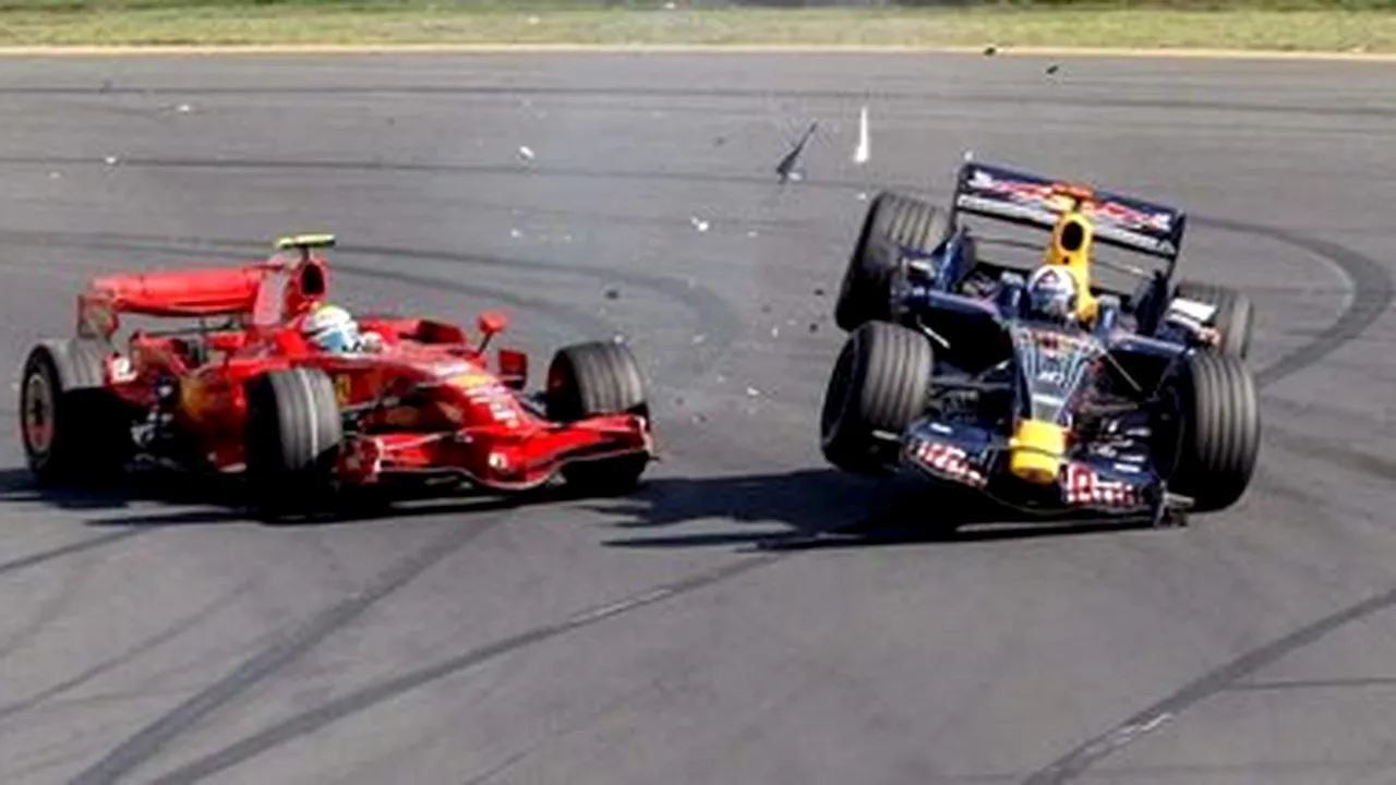 Scântei între Massa și Coulthard