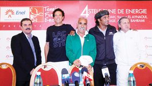 NOAH GENERAȚIE!** Năstase, Bahrami, Noah și El Aynaoui și-au etalat loviturile care i-ar face invidioși și pe jucătorii actuali