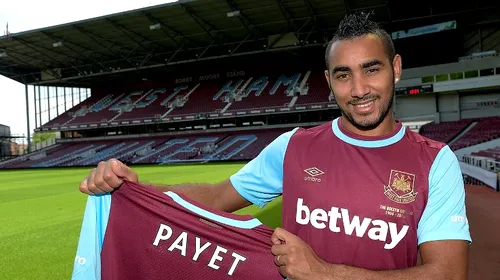 Dimitri Payet a devenit cel mai bine plătit jucător din istoria clubului West Ham