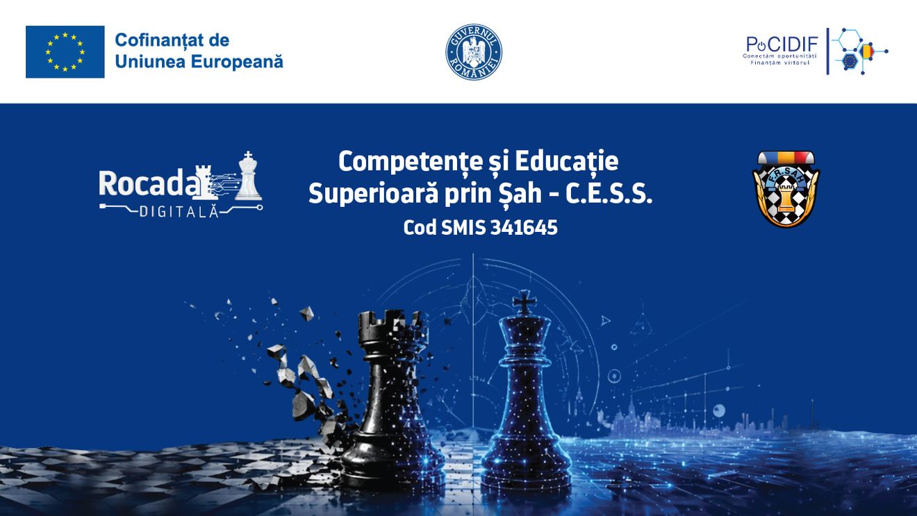ADVERTORIAL. Șahul românesc intră într-o nouă etapă de modernizare. Federația Română de Șah dă startul implementării C.E.S.S.