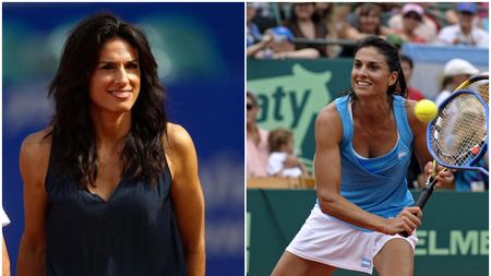 Imagine de milioane la US Open! Ce apariție a avut Gabriela Sabatini, cea mai frumoasă jucătoare de tenis a anilor '90, la finalul meciului câștigat de Ons Jabeur | GALERIE FOTO
