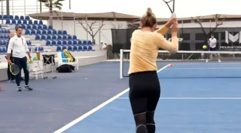 Simona Halep, antrenată de însuși Patrick Mouratoglou la academia francezului! Imaginile care o vor face invidioasă pe Serena Williams | VIDEO