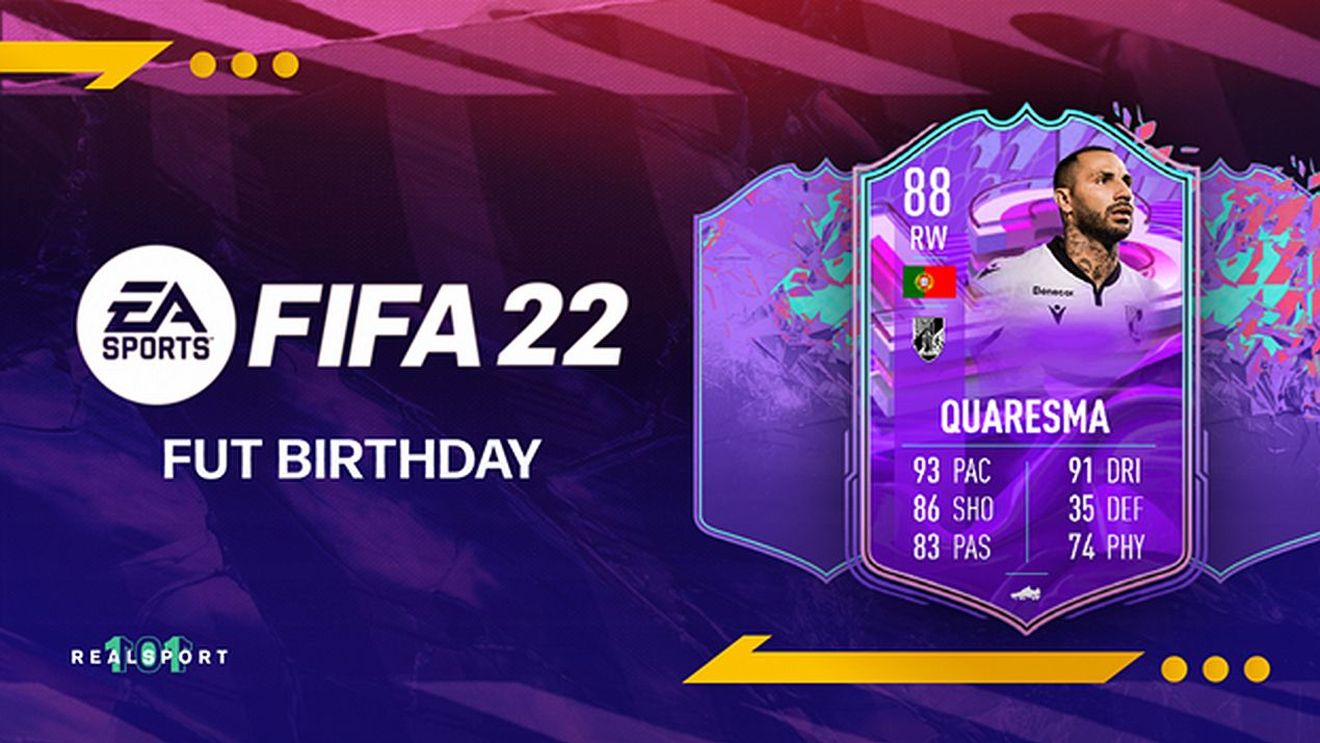 Ricardo Quaresma în FIFA 22! Atacantul de bandă dreapta are un super card ofensiv în cel mai popular simulator de fotbal