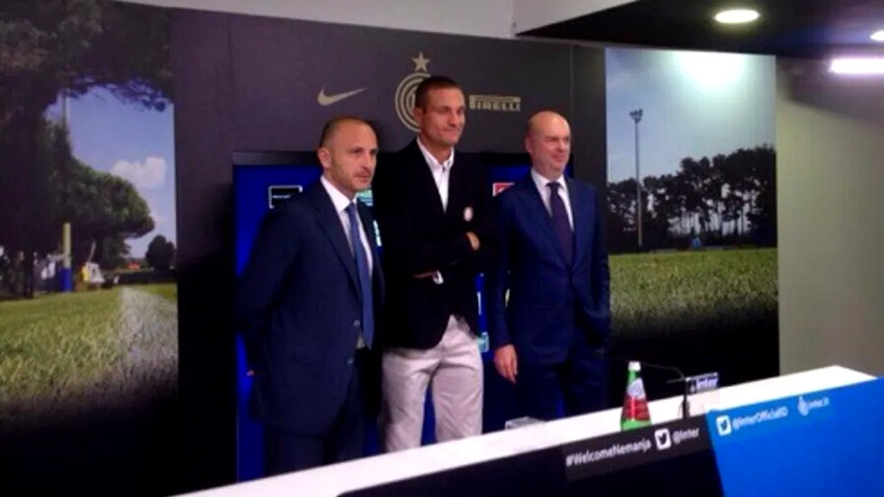 Vidic a ajuns la Milano și a vorbit pentru prima dată ca jucător al Interului: 