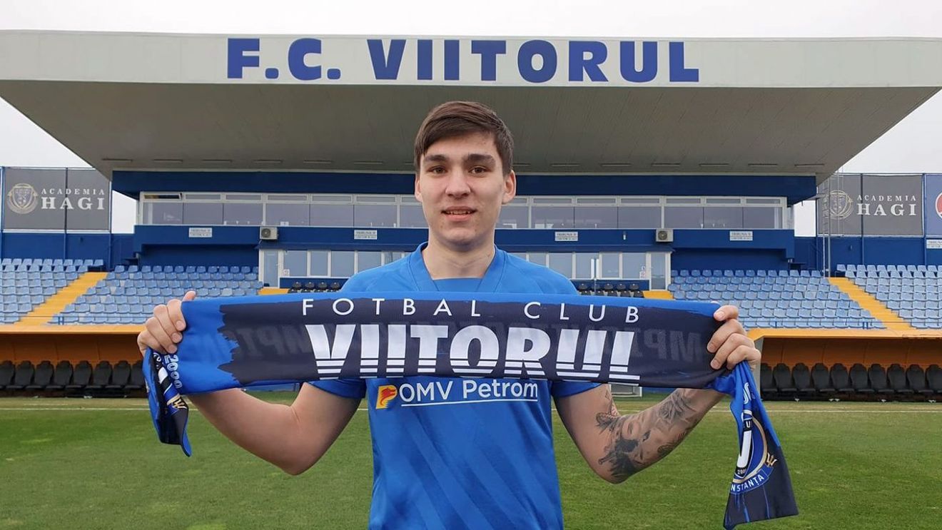 E oficial! FC Viitorul a împrumutat un jucător de la Honved Budapesta: „Are 1.93m și este internațional moldovean”
