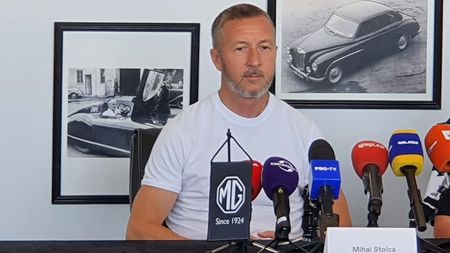 Meme Stoica, dat de gol de o gafă hazlie produsă la prezentarea noului sponsor al FCSB! „Faci Ce Spune Becali” a devenit „Faci Schimbările Cu Becali”