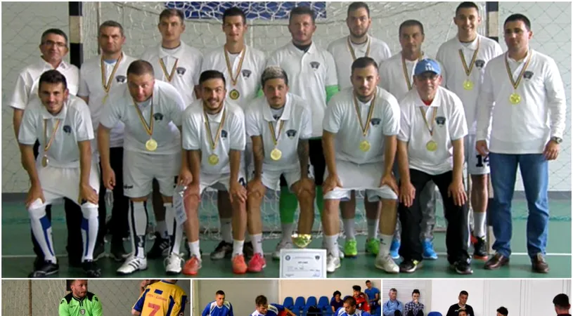 Au ratat promovarea în Liga 2, dar sunt campionii României la futsal universitar!** Studenții Leontin Doană și Cristian Zimmermann au făcut spectacol la Reșița