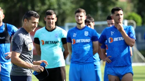 Costel Gâlcă, mesaj războinic înainte de duelul din Conference League cu Maribor: „Ne luăm prada la fiecare meci”