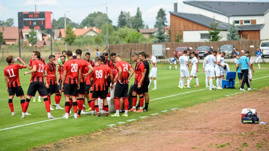 FK Csikszereda a pierdut la scor de neprezentare amicalul cu Sepsi OSK. Toate rezultatele jocurilor test din această vară ale ciucanilor