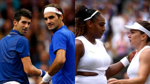 O voce „din interior” explică de ce Simona Halep și Serena Williams ar fi trebuit să încaseze mai puțini bani decât Novak Djokovic și Roger Federer pentru turneul de la Wimbledon