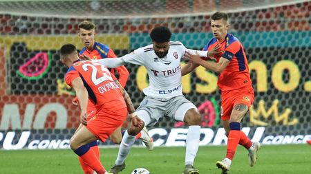 Transfer de senzație la FCSB: fotbalistul dat afară de Gică Hagi este lovitura pregătită în secret de Gigi Becali! La schimb va fi cedat Denis Haruț | Update: Malcom Edjouma a fost prezentat oficial