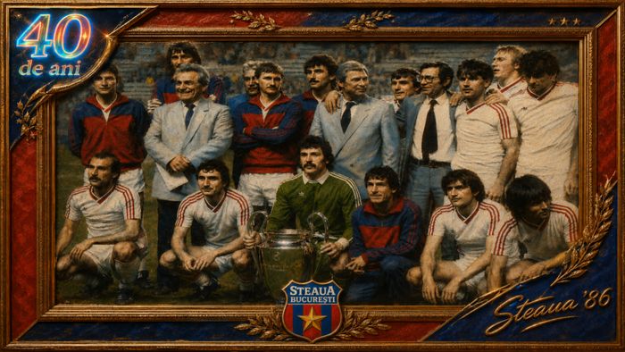 STEAUA '86, OPERĂ DE ARTĂ UNIVERSALĂ. 40 de ani de la câștigarea Cupei Campionilor Europeni. Catalanii plâng și acum: „Finala fatidică pentru Barcelona”
