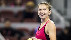 Prima reacție a Simonei Halep după ce a învins-o în sfârșit pe Maria Șarapova: "Munca depusă după US Open s-a văzut acum. Mi-am propus și am reușit de minune..."