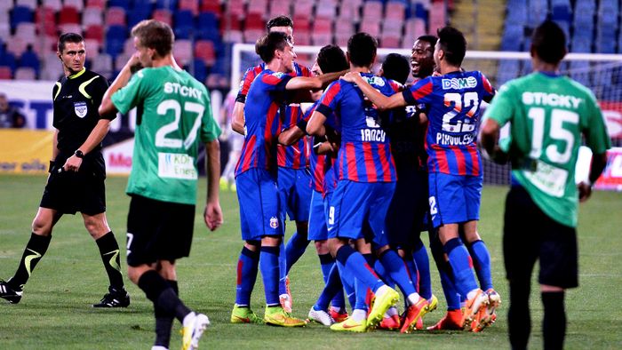 Momentul în care steliștii au realizat ce perlă au în echipă. FOTO Au venit special pentru el în România și îl vor urmări în derby
