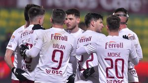 Jucătorii Rapidului au prins încredere după primul meci cu Adrian Mutu pe bancă: „Nu cred că e vreo echipă mai bună decât noi!”