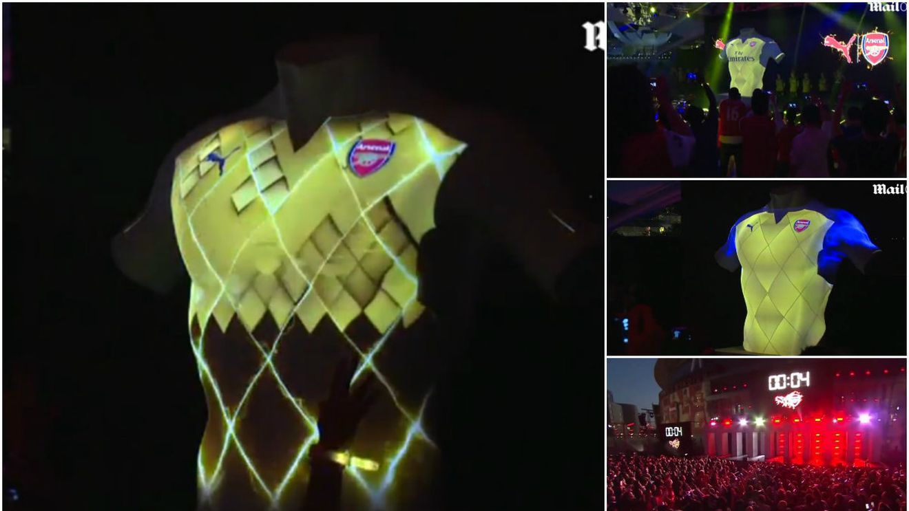 VIDEO FABULOS! Arsenal și-a prezentat noile tricouri, fanii au rămas fără cuvinte! "Fac comandă acum!"