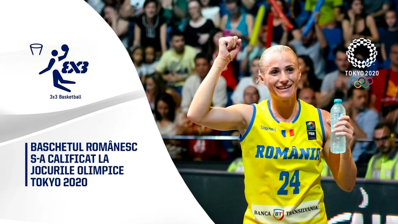 Încă o echipă la Jocurile Olimpice. Naționala feminină de baschet 3x3 și-a asigurat prezența la Tokyo 2020