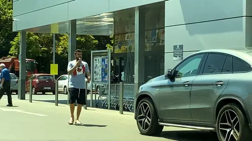 Adrian Mutu se pregătește de meciul de retragere! Cum a fost surprins „Briliantul” în Capitală | VIDEO EXCLUSIV