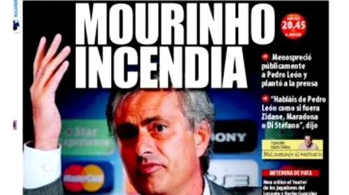 Spania i-a declarat război lui Mourinho**: „E mai rău ca Pellegrini! Distruge Realul” Cum și-a desființat un jucător