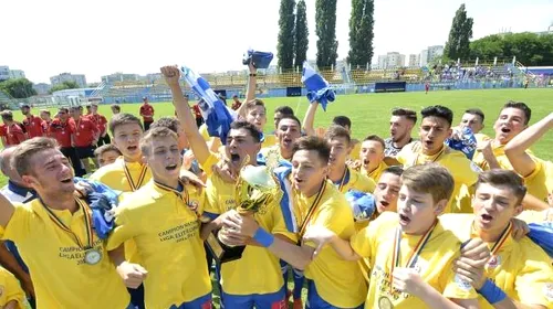 Cu Screciu, dar fără Markovic, CS Universitatea Craiova a câștigat Liga Elitelor under 17, după o finală spectaculoasă cu Dinamo