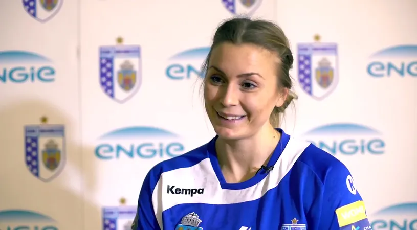 VIDEO | Isabelle Gullden a lăsat tenisul pentru handbal. Care este rețeta succesului în câștigarea trofeului Ligii Campionilor și cum se pregătesc fetele de semifinala cu Vardar Skopje