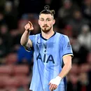 Cum l-au numit englezii pe Radu Drăgușin, după cele 90 de minute fără greșeală din Southampton – Tottenham 0-5