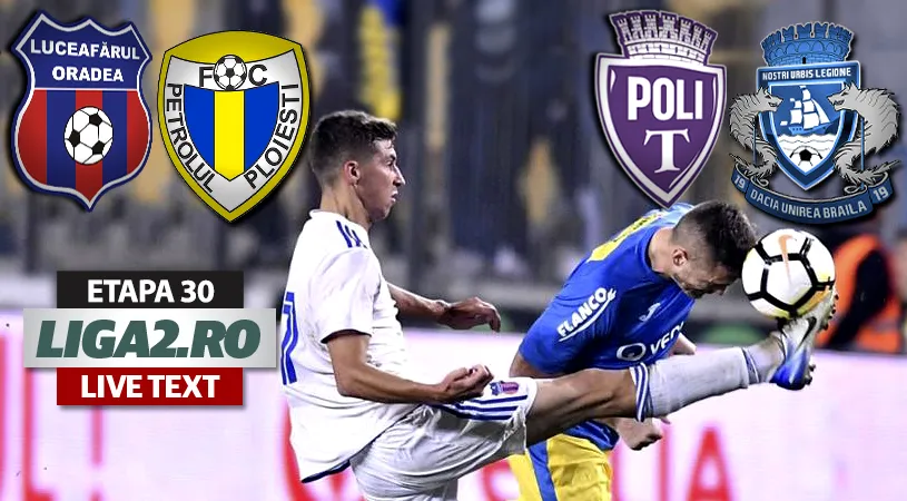 Petrolul a fost umilită de Luceafărul și își ia adio de la promovare!** ASU Poli a făcut spectacol doar o repriză cu 