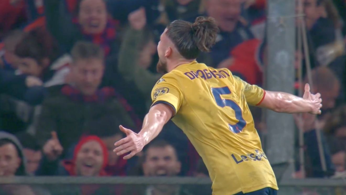 Radu Drăgușin, gol de senzație în Serie A împotriva lui Inter Milano, finalista UEFA Champions League de sezonul trecut