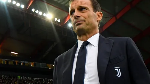 Dat afară de Juventus, Allegri revine pe bancă! Un club uriaș îl vrea pe antrenorul italian