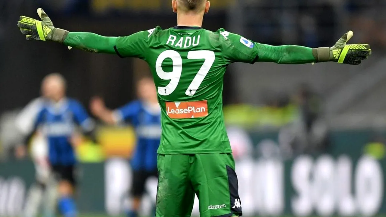 Coșmar pentru Ionuț Radu! Românul a fost doar rezervă în primul meci din 2020. Va fi al doilea portar de la Genoa după revenirea lui Perin
