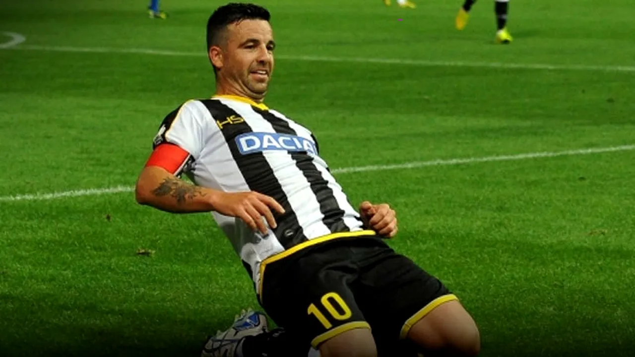 Atacantul echipei Udinese, Antonio Di Natale, se va retrage oficial din activitate