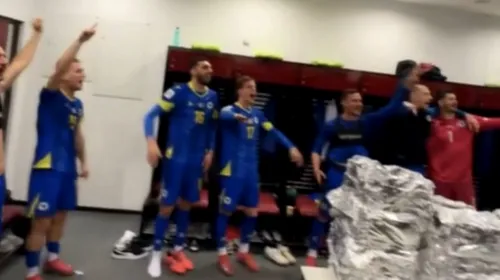 Bosniacii au dezlănțuit iureșul pe Arena Națională, după victoria cu România. Bucuria lor a răsunat peste tristețea apăsătoare a tricolorilor lui Lucescu