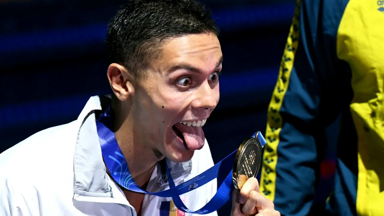 David Popovici e unic în istoria omenirii. Ce record a reușit în Singapore