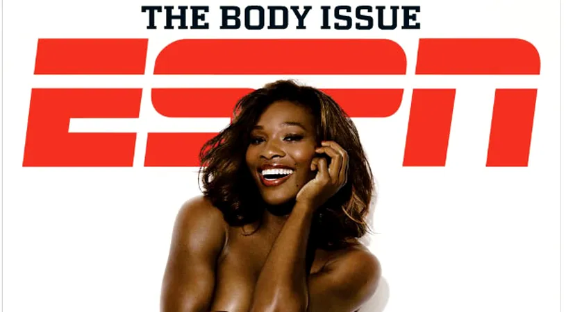 Serena Williams a pozat nud **pentru ESPN Magazine