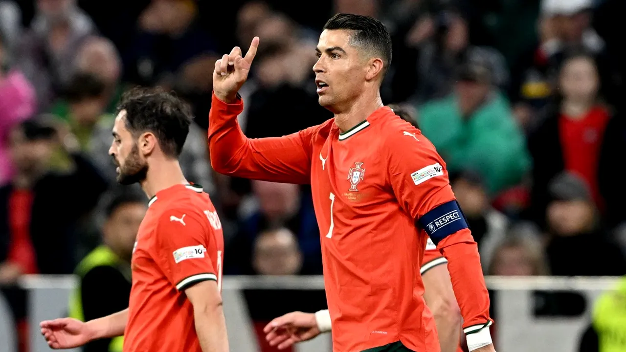 Cristiano Ronaldo a răpus-o pe Germania, iar Portugalia s-a calificat în finala Ligii Națiunilor