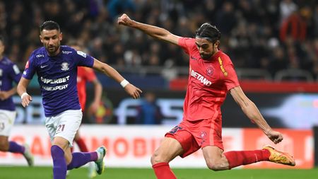 Fază controversată la golul lui Andrea Compagno! Rapidiștii au acuzat henț la Șut, însă Colțescu a validat reușita cu ajutorul sistemului VAR | VIDEO