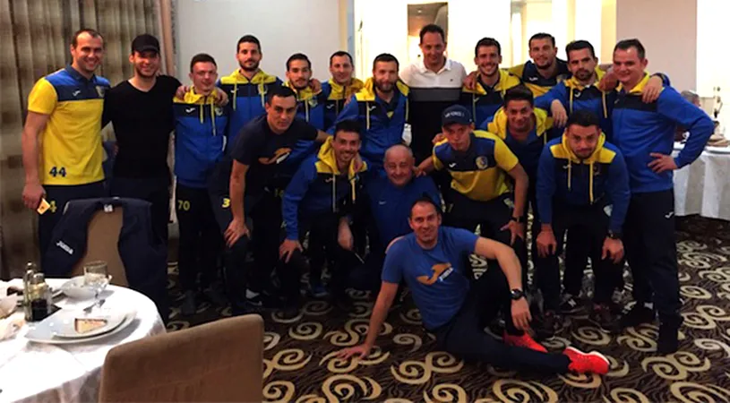 Olimpia a încheiat cantonamentul din Cipru cu un amical tensionat.** Sătmărenii au ieșit de pe teren nemulțumiți de arbitraj