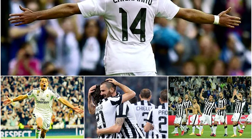 Liga Campionilor | Real și Juventus, ultimele echipe calificate în semifinale. Real Madrid - Atletico 1-0, AS Monaco - Juventus 0-0