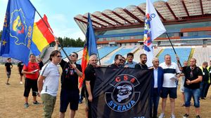 Suporterii CSA Steaua vor s-o întâlnească pe Dinamo la anul în Liga 2! Mesajul afișat de ultrași pe stadionul din Ghencea | FOTO
