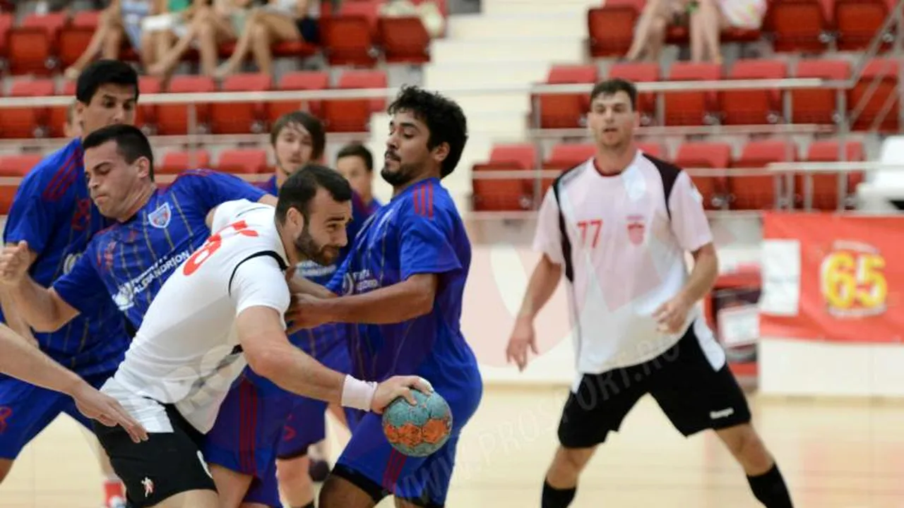 Dinamo și Steaua joacă pentru un scor de 3-2 la sfârșitul anului 2014. Handbalul are ultimul cuvânt