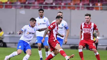 Cornel Dinu îl ia peste picior pe Aleix Garcia. „Să nu fi fost pe la berăria din peluză!”