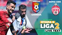 Chindia – Sepsi OSK se joacă de la ora 12:00. Târgoviștenii speră la primul rezultat pozitiv în play-off, conduși de un nou antrenor. Covăsnenii sunt neînvinși de 17 jocuri