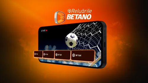 ADVERTORIAL | Premieră în România: Betano lansează reluările video pentru transmisiile live de sport
