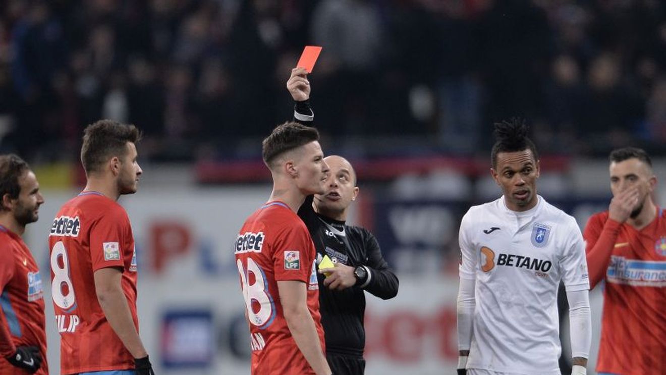 Specialistul în arbitraj a decretat: FCSB a fost avantajată în derby-ul cu U Craiova! Totul s-a întâmplat la scorul de 2-2