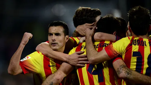 Pedro este cel mai eficient fotbalist din Europa în 2013! Fotbalistul Barcelonei a depășit nume importante, cu cifre similare