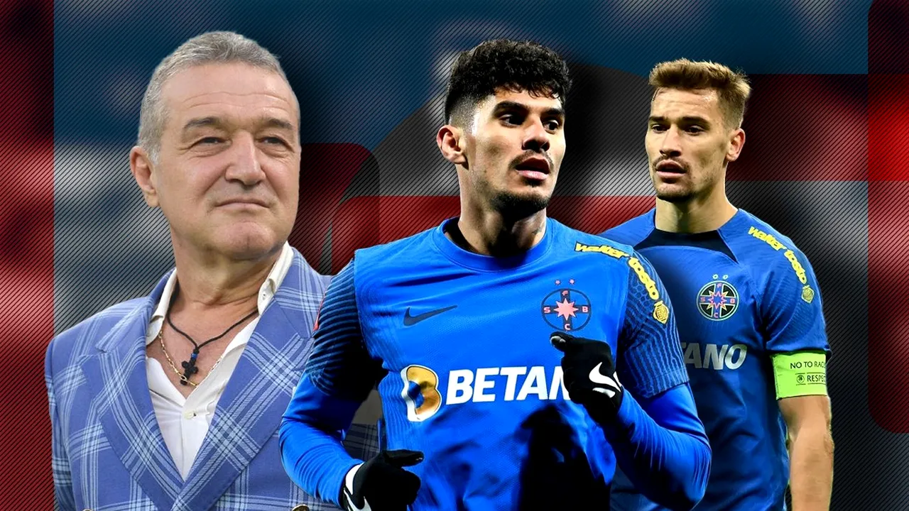 Darius Olaru și Florinel Coman, pachet de 14.000.000 de euro pentru Gigi Becali! „Îi dă cu prea puțin! Nu are pe cine să cumpere din Superliga ca să îi înlocuiască”. EXCLUSIV