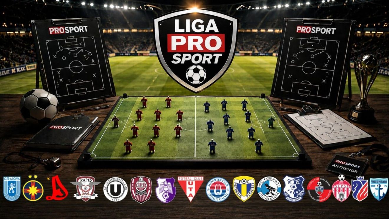 Începe Liga ProSport! Jucătorii din Superliga sunt antrenați de jurnaliști în cea mai provocatoare competiție din fotbalul românesc