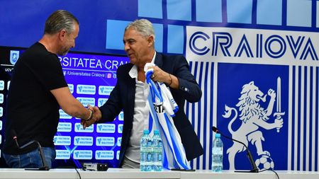 Sorin Cârțu își scoate pălăria în fața lui Laurențiu Reghecampf, după Farul - Universitatea Craiova: „A avut o reacție de domn! M-a lăsat mască”