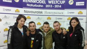 Rezultate excelente pentru sania românească pe pistă naturală